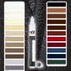 Leather repair stift kleurenkaart