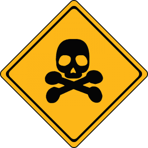 Loogmiddel is giftig!