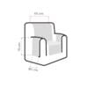 Bankbeschermer 55 cm. | Fauteuil