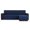 Geo Quilt Chaise Longue Rechts blauw