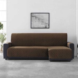Velvet Quilt Chaise Longue Rechts