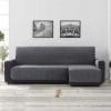 Velvet Quilt Chaise Longue Rechts